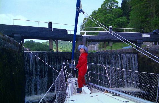 少し恐怖感も出るよ。でも天気が良いから快適